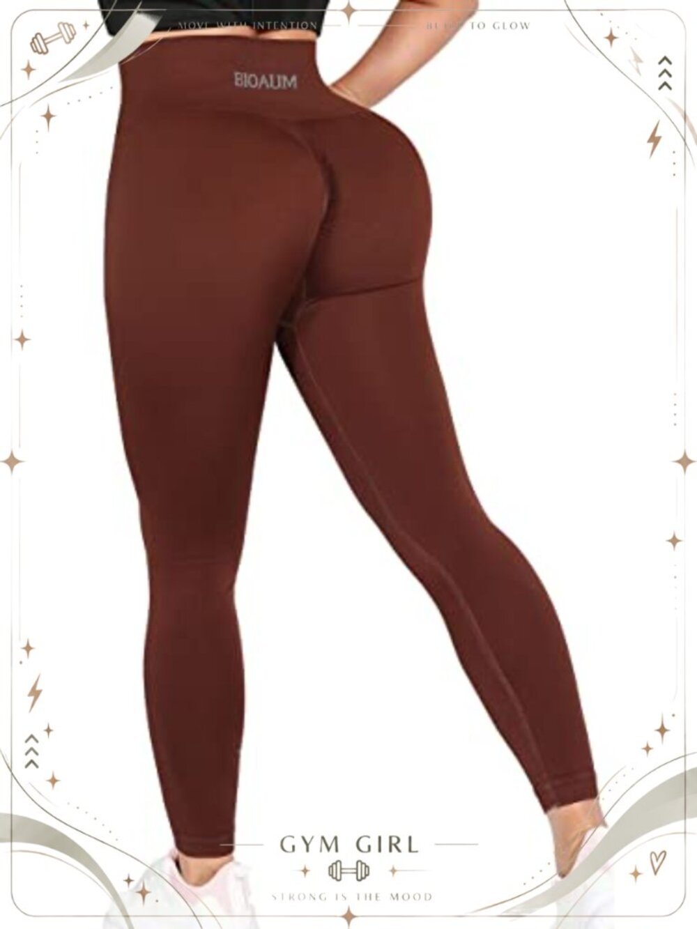 Seamless Scrunch Butt Lifting Leggings High Waisted Tummy Control Gym Yoga Pants
